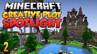 PLOT PRETPARK  Minecraft Creative Plot Spotlight 2 [upl. by Anahcar]