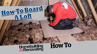 How to Board a Loft  ADVICE  Homebuilding [upl. by Hoeve]