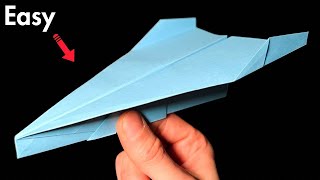 How to make a easy paper airplane  New design paper plane [upl. by Aikit]