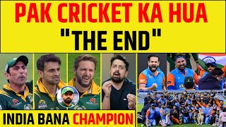 INDIA VS PAKISTAN CHAMPION BANA INDIA JUNIOR KE BAAD SENIOR BHI FAIL PAK CRICKET KA HUA THE END [upl. by Fawne]