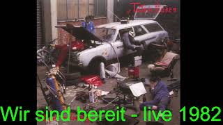 Die Toten Hosen  Wir sind bereit  live Berlin 30041982 Opel Gang 1983 [upl. by Attenhoj]