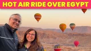 STUNNING Hot Air Balloon Ride over LUXOR Egypt  EVERYTHING YOU NEED TO KNOW [upl. by Diana]