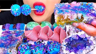 ASMR GALAXY JELLY CANDY amp HONEYCOMB Eating Sounds  ASMR Phan [upl. by Alejoa]