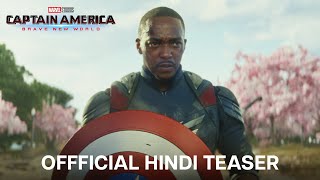 Captain America Brave New World  Official Hindi Teaser  In Cinemas February 14 2025 [upl. by Moss]