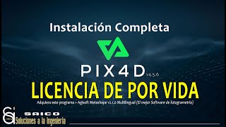 Cómo instalar Pix4D Mapper 456 Multilingüe [upl. by Sheelagh]