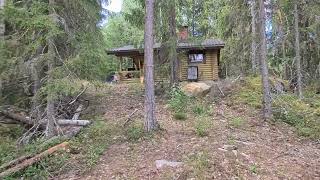 Tihijärven metsätilan huoltorakennuksen ranta [upl. by Barbur543]