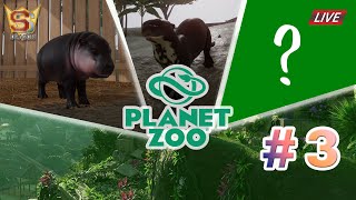 🔴 LIVE  Planet Zoo  มาตกแต่งสวนสัตว์ เตรียมตัวรับนักท่องเที่ยวกัน  Tropical Theme EP03 [upl. by Floyd234]