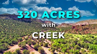 320 Acres of Land for Sale in Arizona with Creek • LANDIO [upl. by Irot377]