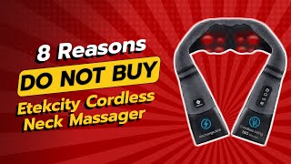 Etekcity Cordless Neck Massager  DONT BUY THIS BEFORE WATCHING 😱 [upl. by Chalmer743]