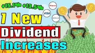 7 NEW Dividend Increases You Need to Know About [upl. by Annaeg]