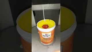 Berger Paints Making Of Tuscan Orange paint painting experiment paintingforbeginners colors [upl. by Holle]