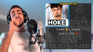 Voces en IA Cruz Cafuné Bejo Hoke Tote King [upl. by Lihp]