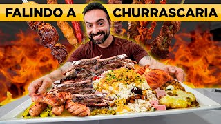 Corbucci chega de SURPRESA na CHURRASCARIA [upl. by Aiyekal]