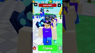 Blue Army in Roblox Game roblox fortnite minecraft gaming gameplay gta shorts shortvideo [upl. by Angel]