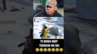 ye banda bhot temsiom me hai😂 wait for end😂riflaxgameplay riflaxop pubg pubgclips short bgmi [upl. by Esinyl514]