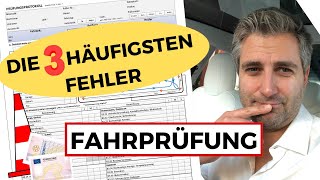 DIE 3 HÄUFIGSTEN FEHLER BEI DER PRAKTISCHEN FAHRPRÜFUNG UND WIE DU SIE VERMEIDEST [upl. by Ajar]