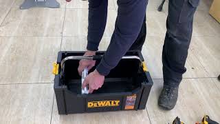 Battery insert for DeWalt ToughSystem Tote for holding batteries by Power Rax [upl. by Semaj]