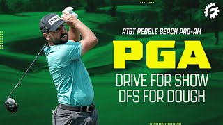 DRAFTKINGS PGA DFS FIRST LOOK THIS WEEK ATampT Pebble Beach ProAm [upl. by Ephrem]