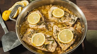 Baked Swordfish with Lemon [upl. by Piegari444]