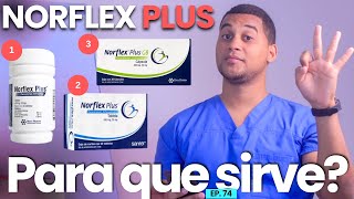 NORFLEX PLUS PARA QUE SIRVE  3 COSAS [upl. by Shipman]