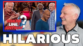 Best Scenes From A Hat  Whose Line Is It Anyway REACTION  OFFICE BLOKES REACT [upl. by Ymerej]