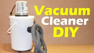 DIY How to Make a Vacuum Cleaner STEP by STEP full tutorial [upl. by Marra]