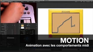 MOTION 5 Animation avec les contrôles Midi [upl. by Rocca]