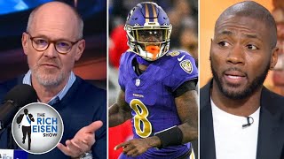 quotLamar and Henry are in a league by themselvesquot  Rich Eisen CLAIMS Ravens will win the AFC North [upl. by Frendel39]