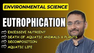 Eutrophication  Environmental science  Aquatic life in danger  EVS  Ecology [upl. by Dnallor]