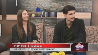 Danilo Milenkovic i Milica Majkic TV KCN 02102024 [upl. by Ylam489]