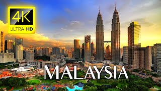 Malaysia  4K Video  Kuala Lumpur Malaysia Travel With Relaxing Music [upl. by Suiradal866]