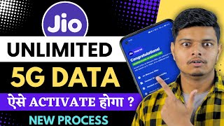 Tricks to Get Unlimited Data on Jio 5G  Jio 5G Kaise Activate Kare  How to Activate 5G on Jio [upl. by Mollee]