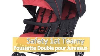 🦑🦑Safety 1st Teamy Poussette Double pour Jumeaux  Enfants Age  Naissance à 35 ans [upl. by Myrtle]