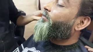 How To Beard Keratin Hair Treatment For Men Excellent Trim Salon [upl. by Notniv]