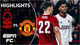 🚨 LATE DRAMA 🚨 Nottingham Forest vs Manchester United  FA Cup Highlights  ESPN FC [upl. by Marjana]