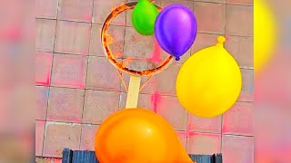 🎈💥Breaking Glass bottle amp Balloons Drop  Throwing bottle down Crushing Crunchy and Soft Things mr [upl. by Rogovy230]