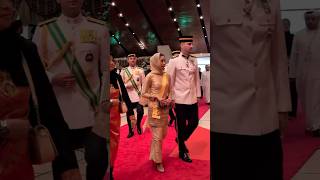 Tunku Aminah amp Tengku Muhammad Di Majlis Pangeran Abdul Mateen [upl. by Laved813]