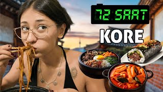 3 GÜN BOYUNCA SADECE KORE YEMEĞİ YEDİM 🇰🇷🍛😋  Aç Kaldım wsonkoreli [upl. by Pietrek]