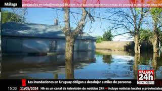 🔴Noticia  Las inundaciones en Uruguay obligan a desalojar a miles de personas [upl. by Aoket]