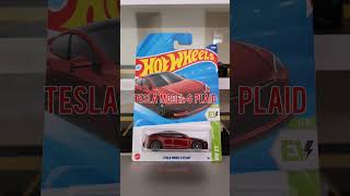 Hot Wheels Tesla Model S Plaid 009250 A case 2025 HW EV 110 Colour  Ultra Red hotwheels [upl. by Thomasine]