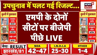 MP By Election Result Live एमपी के Budhni और Vijaypur के सीटों पर BJP पीछे  Shivraj Singh Chouhan [upl. by Dahsar]