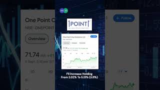 4 Stocks Under ₹100 Where FII’s increase Holding 😱 shorts viral youtubeshorts stockmarket [upl. by Aryad]