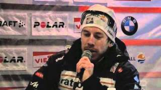 Mens Press Conference 10 km Classic Individual Kuusamo [upl. by Nylorak]