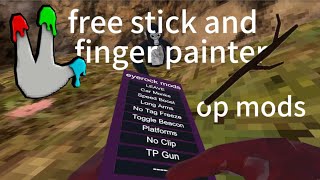 THIS GAME gives You FREE STICK AND FINGER PAINTER AND OP MODS SUCH AS RTX AND MOREMUST GET [upl. by Herta]