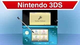 Nintendo 3DS  How To Connect to the Internet [upl. by Besse]