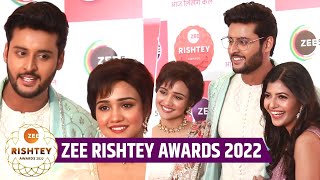 Meet Starcast Shagun Pandey And Ashi Singh Thanks Fans For Love Zee Rishtey Awards amp More [upl. by Eekram]