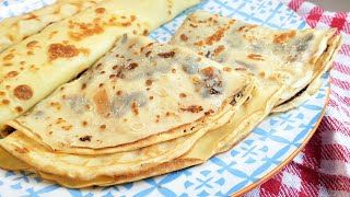 Crepes MUY FÁCIL🏅 Crepas con harina de trigo ¡Con esta receta te saldrán perfectas [upl. by Razaile71]