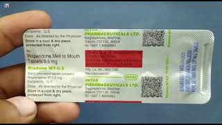 Risdone MT 05 Tablet  Risperidone Tablets  Risdone MT 05mg Tablet  Risdone MT 05 Tablet Uses [upl. by Anaele]