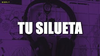 DIEGOTE  TU SILUETA 💔 LETRA [upl. by Ellenig]