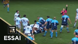 TOP 14  Essai Jan SERFONTEIN 2 MHR  Montpellier  Racing 92  J20  Saison 20172018 [upl. by Nehr]